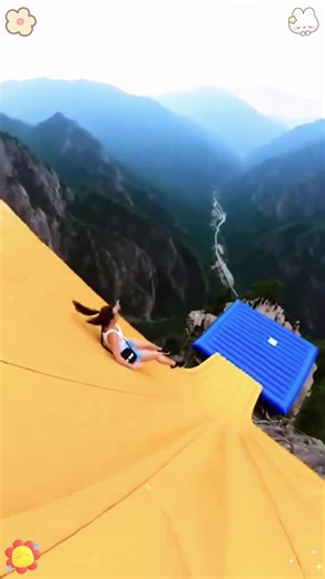 Exciting Slime Pool Descent at the Waterpark