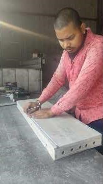 Aluminium formwork fabrication working process