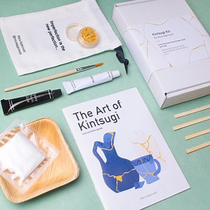 DIY Kintsugi Kit - Gold Pottery Repair, Wabi Sabi Craft Set - Etsy Australia