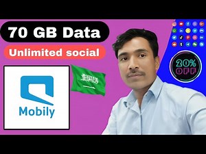 How to get activate 70 GB Mobily internet packages 2025 with mobily unlimited social media package
