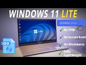 How To Download Windows 11 Lite // Windows 11 Lite Download