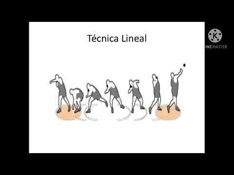 Lanzamiento de bala (técnica lineal)