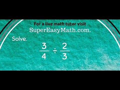 How To Divide Fractions with Uncommon Denominators
