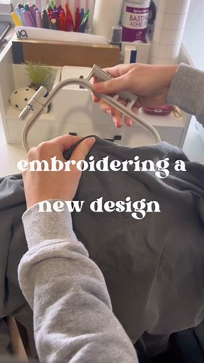 Machine Embroidery Tutorial: Embroider With Me!