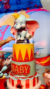 #part2 #dumbo #cakedecorating #cakesbyalejandra #dumbobabyshower #cake #dumbocake | Cakes by Alejandra