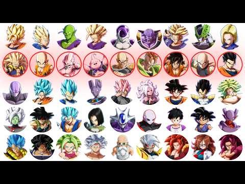 All 45 DBFZ Characters explained in 1 minute | (2/5)
