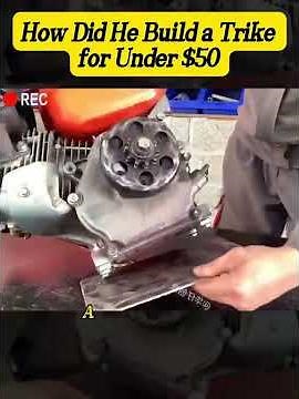 Budget DIY Motorcycle Build – Creative & Clean! #shortsfeed #automobile