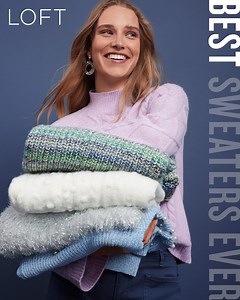 1.3K views · 22 reactions | Snuggle up to our latest sweaters. | LOFT | Facebook