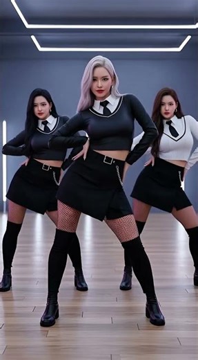 K-Pop Dance | 3 Korean Dancers in Sync #Shorts #KpopDance #DancePerformance