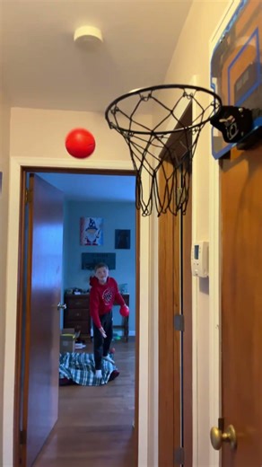 Mini hoop trick shot pt.3