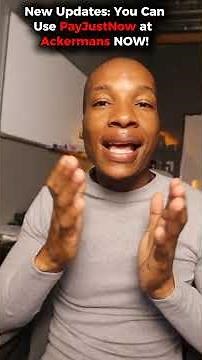 PayJustNow is FINALLY Available at Ackermans