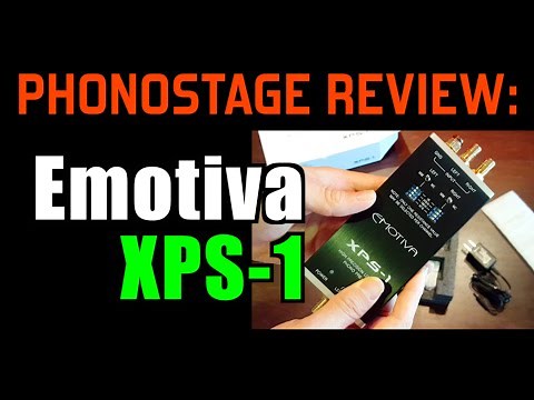 Emotiva XPS-1 phonostage review - mega-shootout