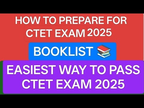 CRACK CTET IN FIRST ATTEMPT , EASIEST WAY TO CRACK CTET EXAM 2025 , STRATEGY,BOOK LIST PYQ