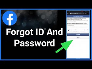 Forgot Facebook Password And Can't Access Email