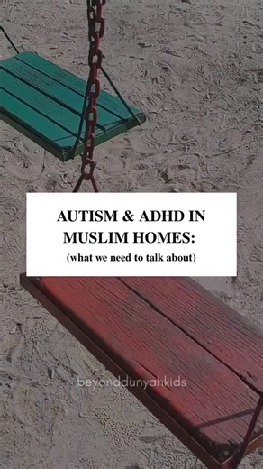BEYONDDUNYAHKIDS on Instagram: "Autism and ADHD are not “bad behaviour” or poor parenting. They are neurodevelopmental differences. • Autism affects how a child communicates, processes sensory input, and understands social cues. • ADHD affects attention, impulse control, and activity levels. These children are not disobedient, their brains work differently. And as Muslims, we begin with this truth: “Indeed, We have created everything Perfectly preordained. (Qur’an 54:49) Nothing, nothing, absolu