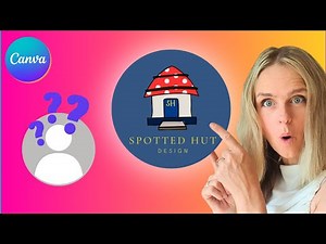 How to make profile picture from your logo in Canva