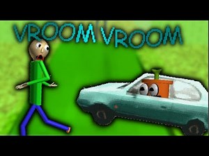 Baldi's Basics but CAR?!? (Baldi V1.4.3 Mod)