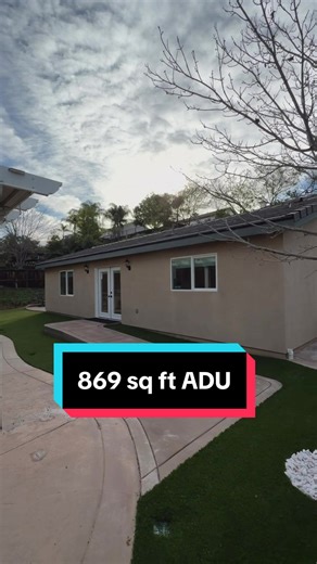 Finishing up another #adu in #menifee this one has 2 bed 1 bath kitchen living and laundry. 4 1/2 months to complete and looks amazing. Looking to #build give us a call. @Jeff Stephens @Zack Van Pelt #home #construction