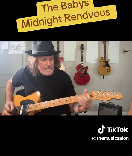 In 1980, John Waite, and the Babys released “midnight rendezvous”, a song characterized by its infectious open string guitar riff. As our vocalist, John Waite has achieved significant success in his solo career and also as a member of the band Bad English.#guitar #guitartok #guitarlesson #themusicsalon#johnwaite