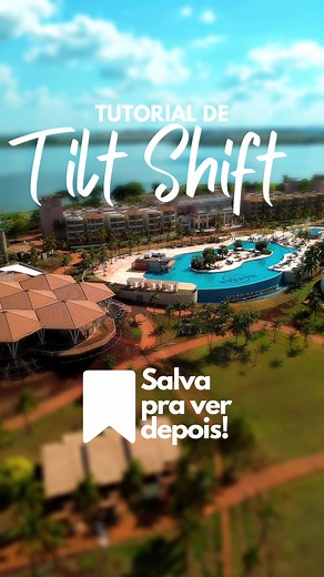 Tutorial de Efeito Tilt Shift no CapCut