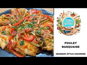 Authentic Poulet Basquaise at Home | Basque Chicken with Espelette Pepper