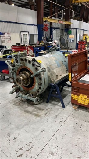 Centrifugal compressor overhauling