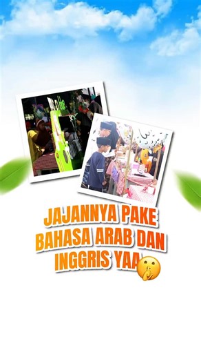 Al Wafi International Islamic Boarding School on Instagram: "Jajannya pake bahasa Arab dan Inggris 🤫 Di Market Day ini, para siswa belajar berniaga sambil berbahasa. Setiap transaksi wajib pakai Bahasa Arab & Bahasa Inggris karena di sini berlaku: No Language, No Service! 😄 Inilah cara kami melatih siswa : 📚 Ilmu dipraktikkan 🗣️ Bahasa dibiasakan 💡 Karakter ditumbuhkan ✨ Ingin anak belajar dengan cara yang menyenangkan dan bermakna? 📢 Pendaftaran siswa baru SDTQ Al Wafi telah dibuka! Yuk,