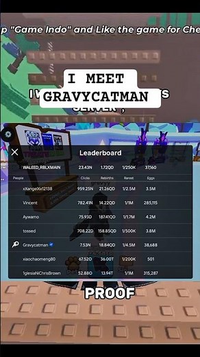 I MEET GRAVYCATMAN IN TAP SIMULATOR #roblox #tapsimulator ‪@gravycatman‬ #robloxrants