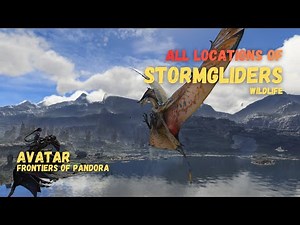 All Stormglider locations in Main Story • Avatar: Frontiers of Pandora • 4K Gameplay
