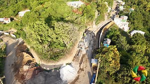 9.6K views · 69 reactions | Just Cool Creative Aerials of Road Construction Progress from Vickie Cross Road Woodlands to The Cliff(Intersection with Morne Jaloux, Calivigny & Woburn @followers@highlightMinistry of Mobilisation, Implementation, and Transformation The Office of the Prime Minister of Grenada Aj Williams | Junior Checkley | Facebook