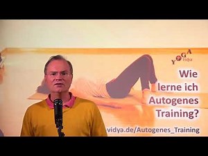 Wie lerne ich Autogenes Training
