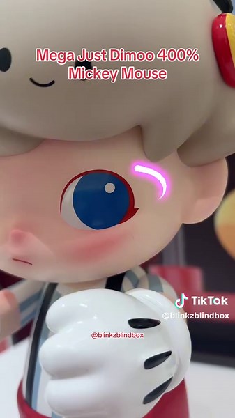 Unboxing Mega Just Dimoo 400% Mickey Mouse Limited Edition | Pop Mart Disney