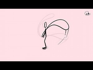 How to make simple rope skipping Animation (Easy) with Procreate | Digital Nagri