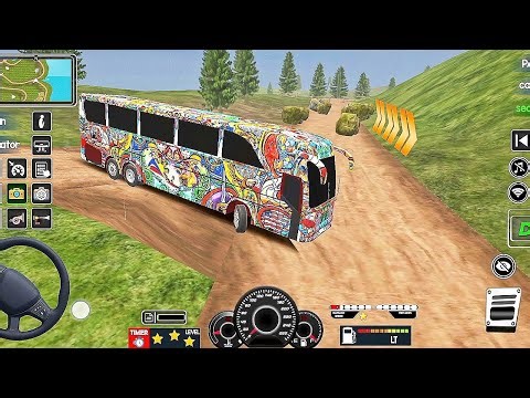 Coach 🚌Bus Simulator India Offroad Driving Bus Game Simulator 2026 Gameplay Video Part #83