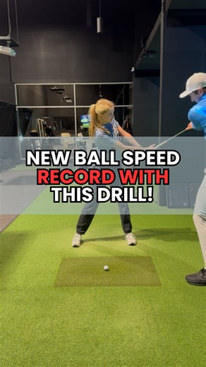 “If you want more clubhead speed this offseason, sometimes you have to do things you don’t normally do.” ⚡️⛳️ One of my favorite drills for this is what I call the Kickstarter. We start the club way out in front of the ball and ask the player to rip it back as fast as possible. Not “smooth.” Not “controlled.” Fast. The goal isn’t perfect mechanics — it’s to challenge the system: 👉 create counter-rotation 👉 build momentum early 👉 shock the backswing into moving faster than you think it can Bec
