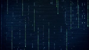 Computer Hacking code and program Hi-Tech Futuristic Background FHD