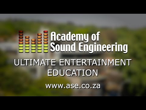 Academy of Sound Engineering Promotional Video