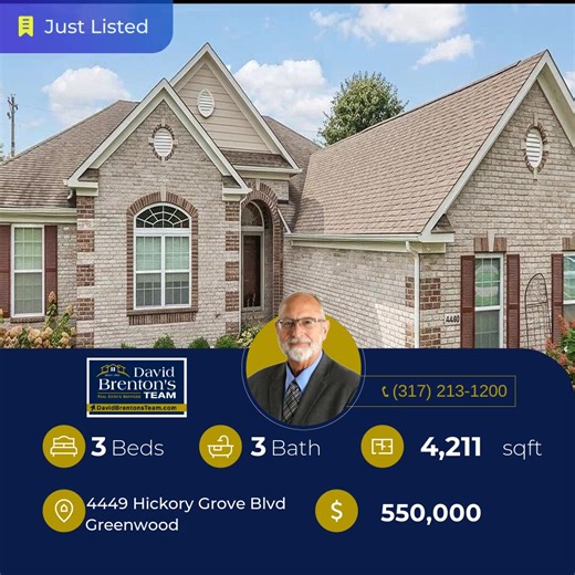 Check out this new 3 beds-3 baths listing at 44 49 Hickory Grove Boulevard Greenwood | David Brenton's Team