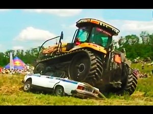 Tractor crash,Tractor accident compilation Part # 2