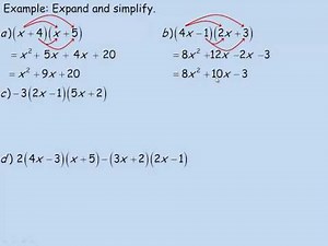 Multiplying Binomials