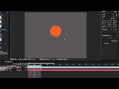 3D Ball Bounce - After Effects tutorial
