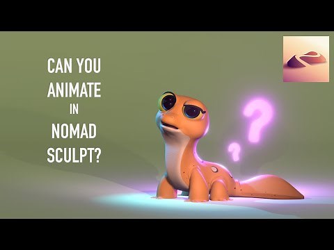 Can you Animate in Nomad Sculpt?
