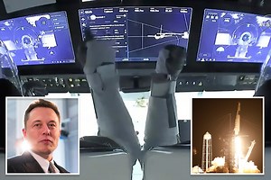 SpaceX crew docks at Space Station on historic mission by Elon Musk's firm