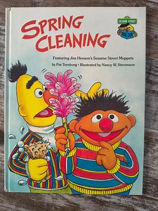 1980 the Sesame Street Book Club: Spring Cleaning | Vintage Children’s Storybook Collectable - Etsy Canada