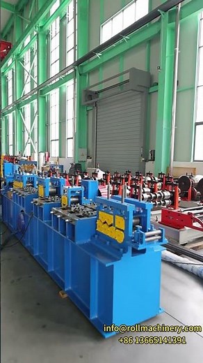 Roll forming machine: start forming at a new speed