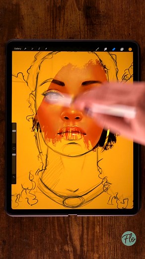 How to Make an Art Reveal on Procreate