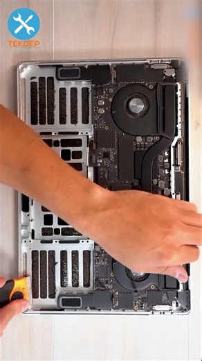 This MacBook Pro A1990 BATTERY almost nearly exploded!