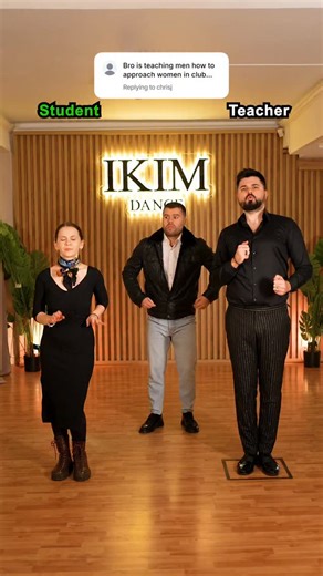 Andrew Ikim on Instagram: "How to approach women in club 💃🕺 #andrewikim #dancetutorial #dance #waltz #funny"
