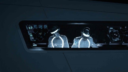 The Tron franchise is always at its best when music does the talking