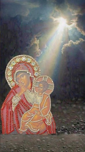Προσευχή στην Παναγία για Ειρήνη | Prayer to the Holy Mother for Peace | Χειροποίητη Εικόνα